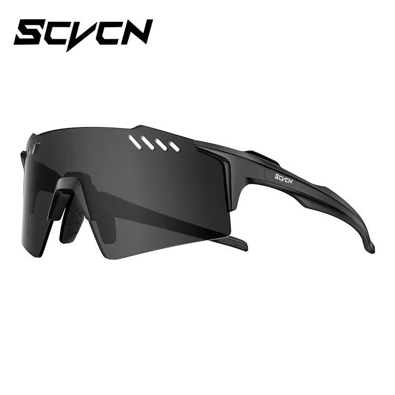 Lentes Visor Negro Deportivo